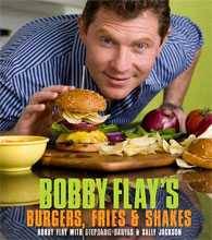 Cover of Bobby Flay's book Burgers Fries and Shakes Cover of Bobby Flay's book Burgers Fries and Shakes