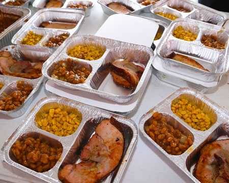 Meals served by Operation BBQ Relief Meals served by Operation BBQ Relief