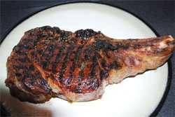 Ribeye steak fresh off the grill Ribeye steak fresh off the grill