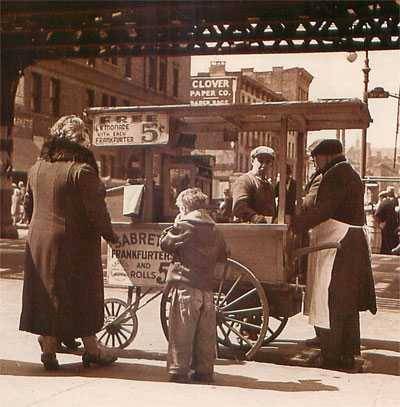 1938 Sabrett Streetcart 1938 Sabrett Streetcart