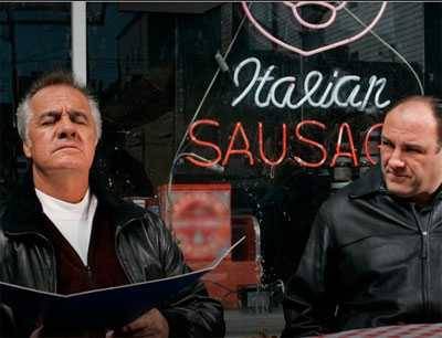 fictional butcher shop Satriale's from the TV series Sopranos fictional butcher shop Satriale's from the TV series Sopranos