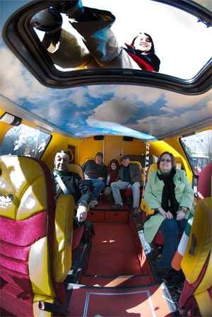 Inside the Wienermobile Inside the Wienermobile