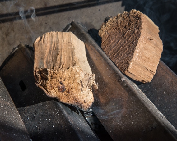 wood chunks on gas grill wood chunks on gas grill