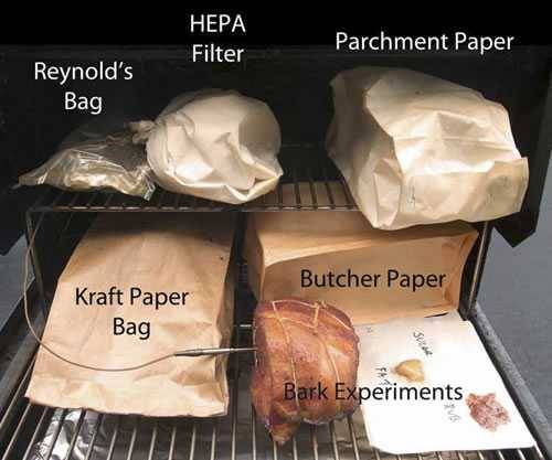 smoke rings meat cooks and the difference between paper coverings for cooking