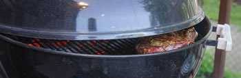 partially cover the grill to adjust the temperature partially cover the grill to adjust the temperature
