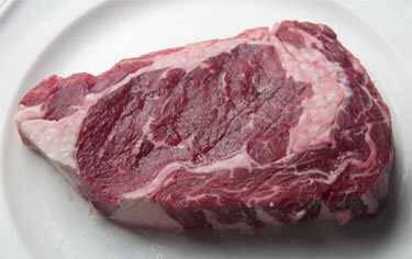 ribeye steak with salt ribeye steak with salt